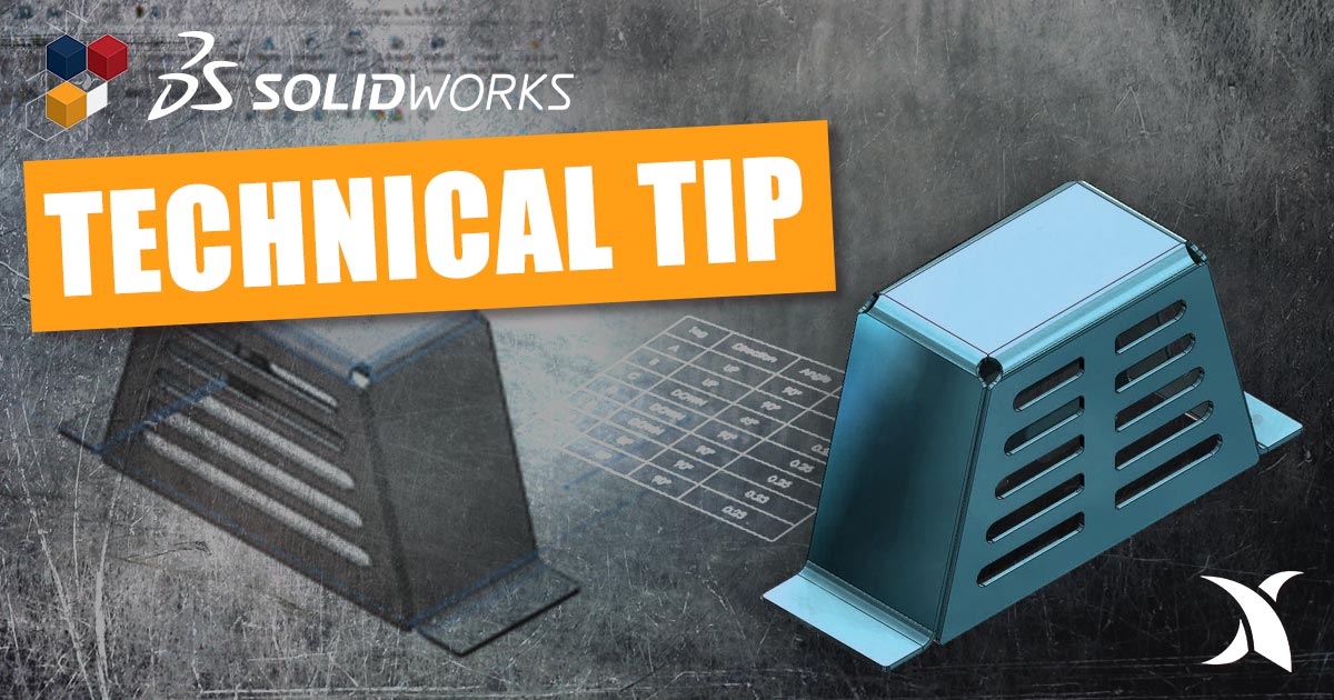 How to Insert Sheet Metal Bend Notes within SOLIDWORKS MBD