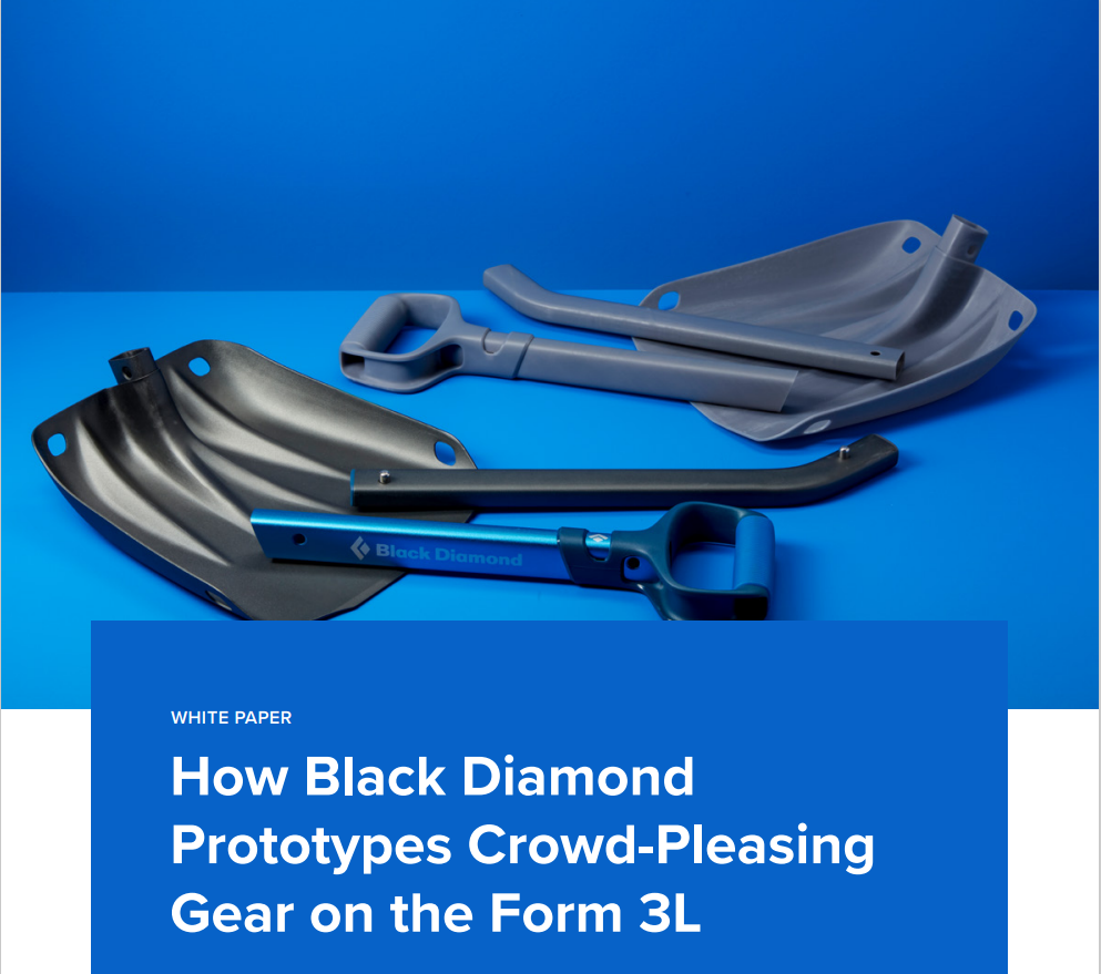 How Black Diamond  Prototypes Crowd-Pleasing  Gear on the Form 3L