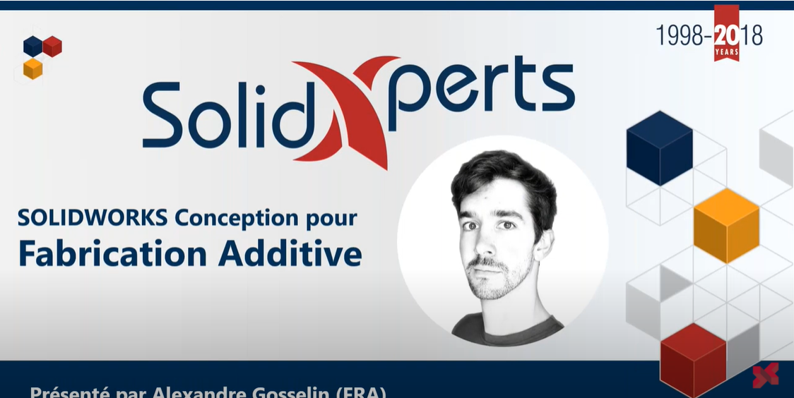 Conception SOLIDWORKS pour la Fabrication Additive