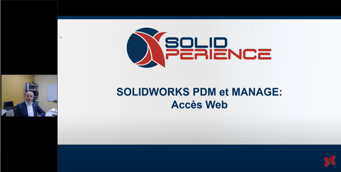 SOLIDWORKS PDM et MANAGE  Accès Web