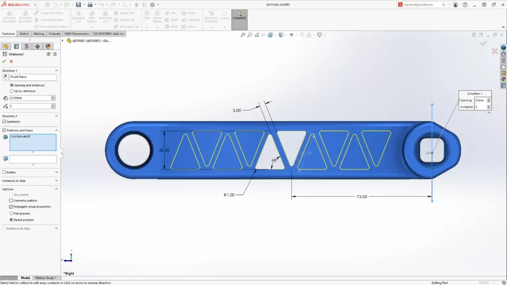 SOLIDWORKS 2024 CAD Features