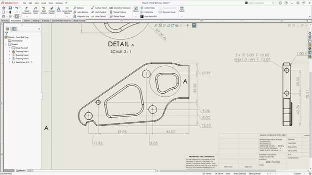 SOLIDWORKS 2024 CAD Features