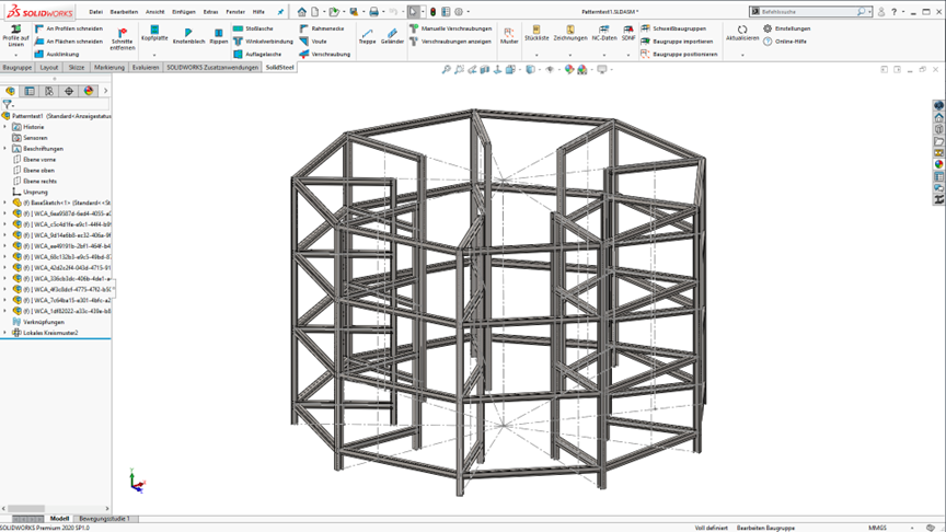 SolidSteel Parametric: The Ultimate Steel Structure CAD Tool