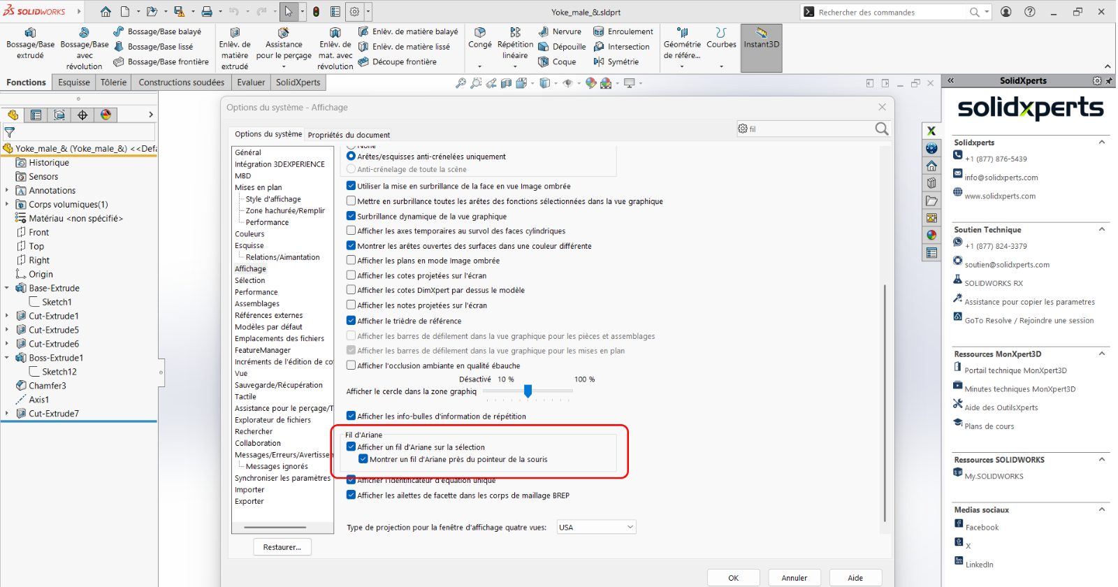 SOLIDWORKS Breadcrumbs banner