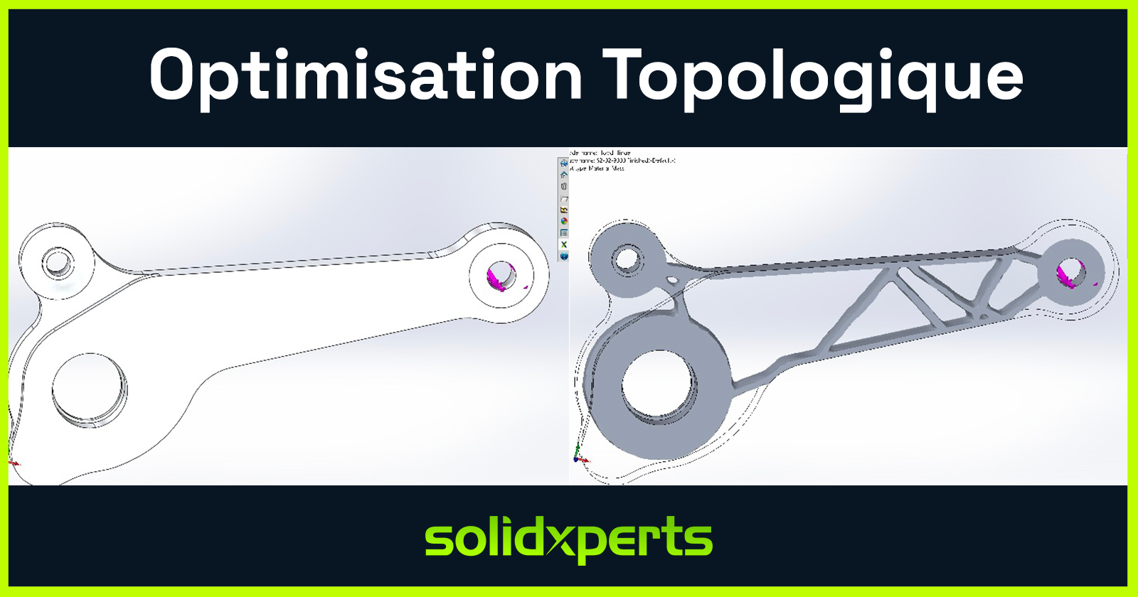 Réduire les coûts du design avec l’optimisation topologique dans SOLIDWORKS