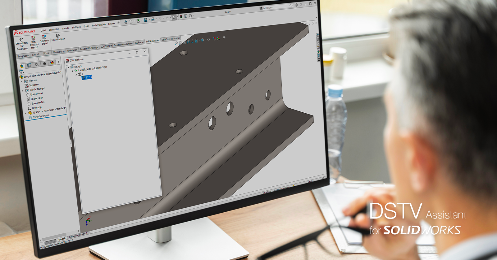 Module DSTV de SolidSteel pour SOLIDWORKS