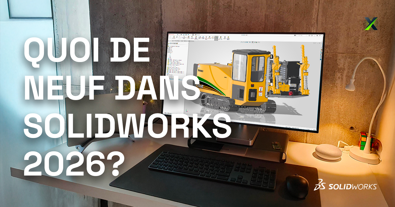 Nouveautés SOLIDWORKS 2026 – Partie 1 : Conception