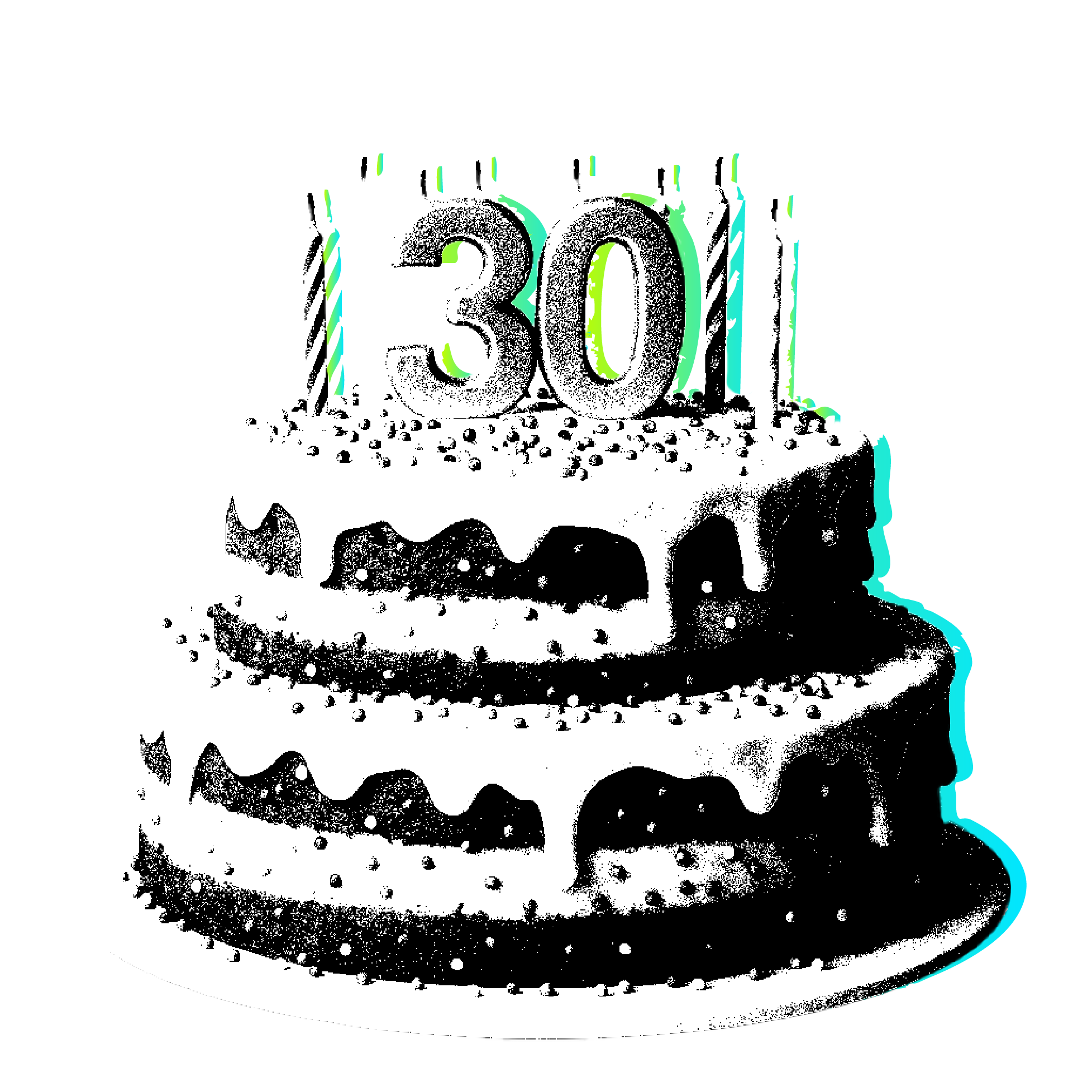 Gâteau des 30 ans de SOLIDWORKS