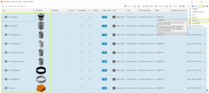 Click the 3 dots (⋮) in the upper right → choose Export As
