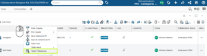 Table Preferences in the 3DEXPERIENCE platform