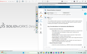 SOLIDWORKS AI Assistants